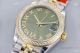 Swiss Grade Copy Rolex Datejust 31mm Olive-Green 2824 watch Bezel set with diamonds (3)_th.jpg
